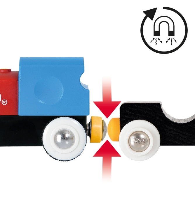 Mi primer circuito de tren con tren a pilas Brio 6
