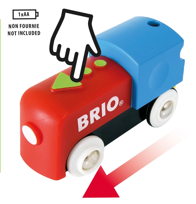 Mi primer circuito de tren con tren a pilas Brio 7