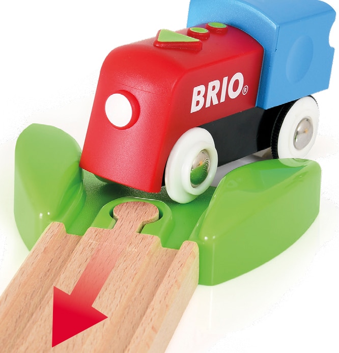 Mi primer circuito de tren con tren a pilas Brio 8