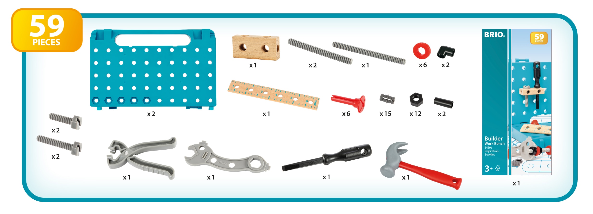 Banco de trabajo Builder Brio 2