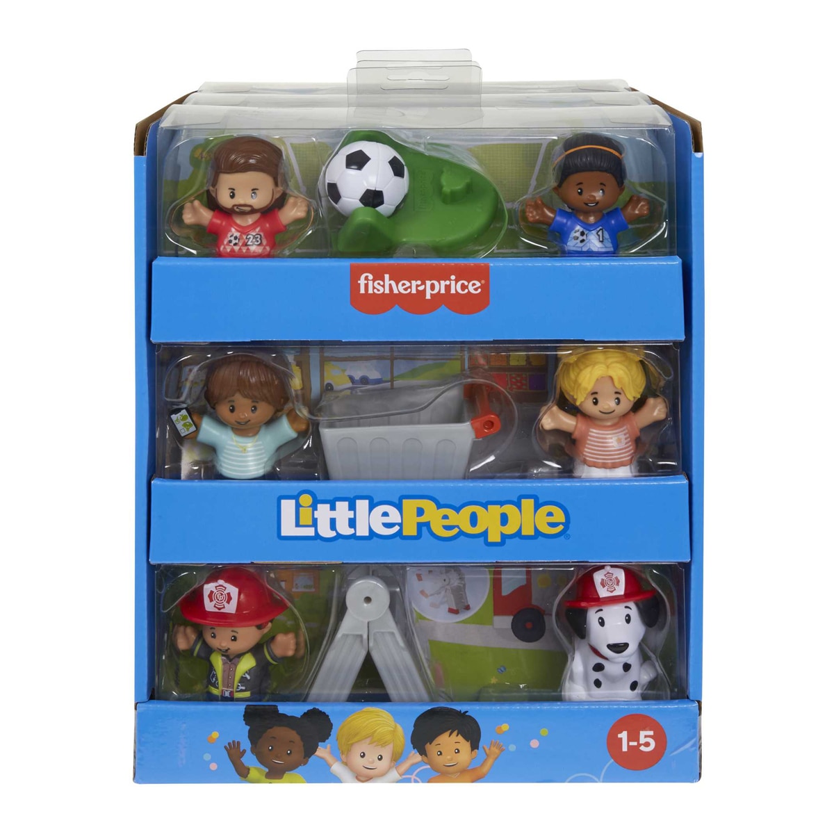 Little People Pack 2 figuras con accesorio, modelos surtidos Fisher-Price 1