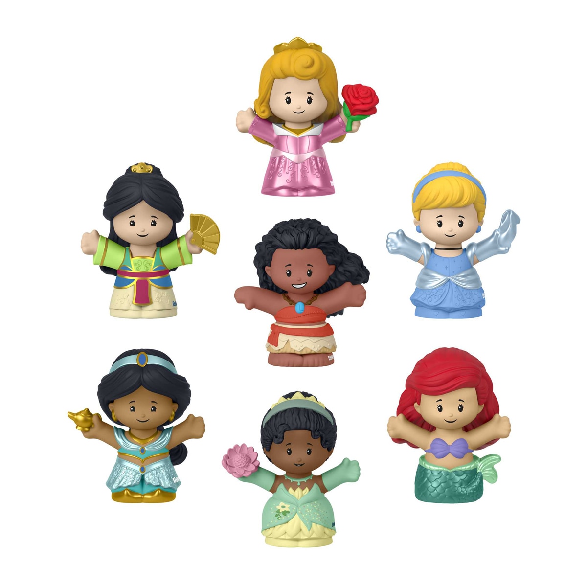 Fisher-Price – Multipack princesas Disney de Little People Fisher-Price.