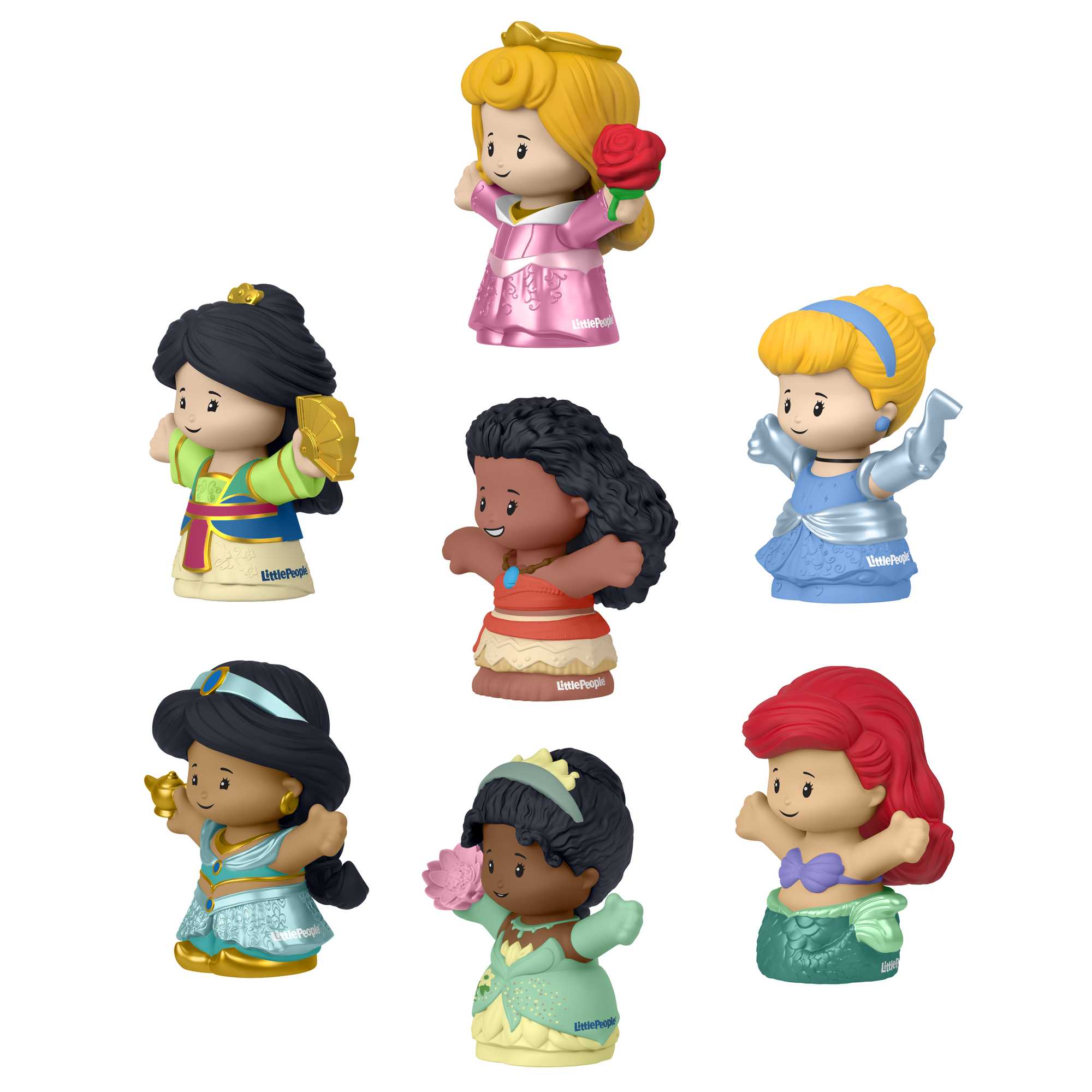 Multipack princesas Disney de Little People Fisher-Price 4