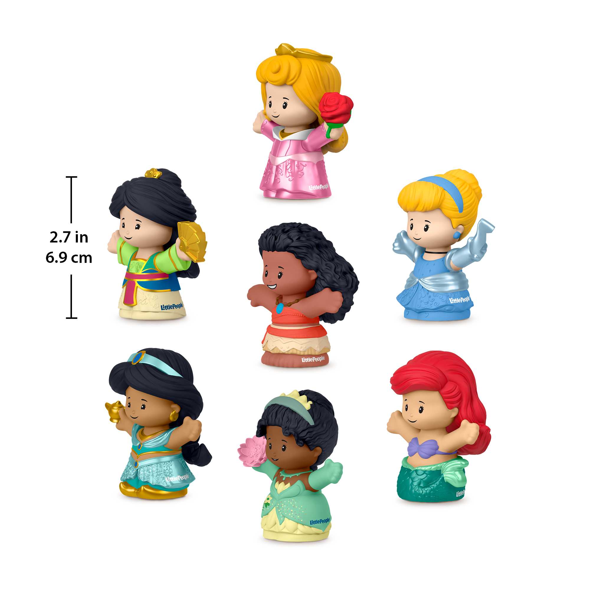 Multipack princesas Disney de Little People Fisher-Price 6