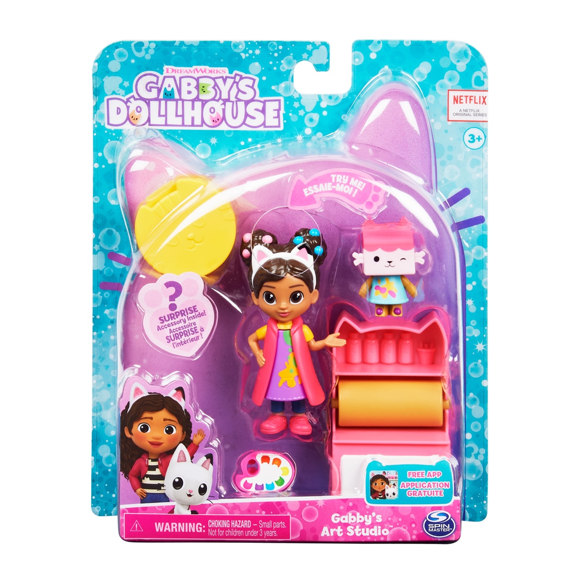 Estúdio de arte Gabby Gabbys Dollhouse 1