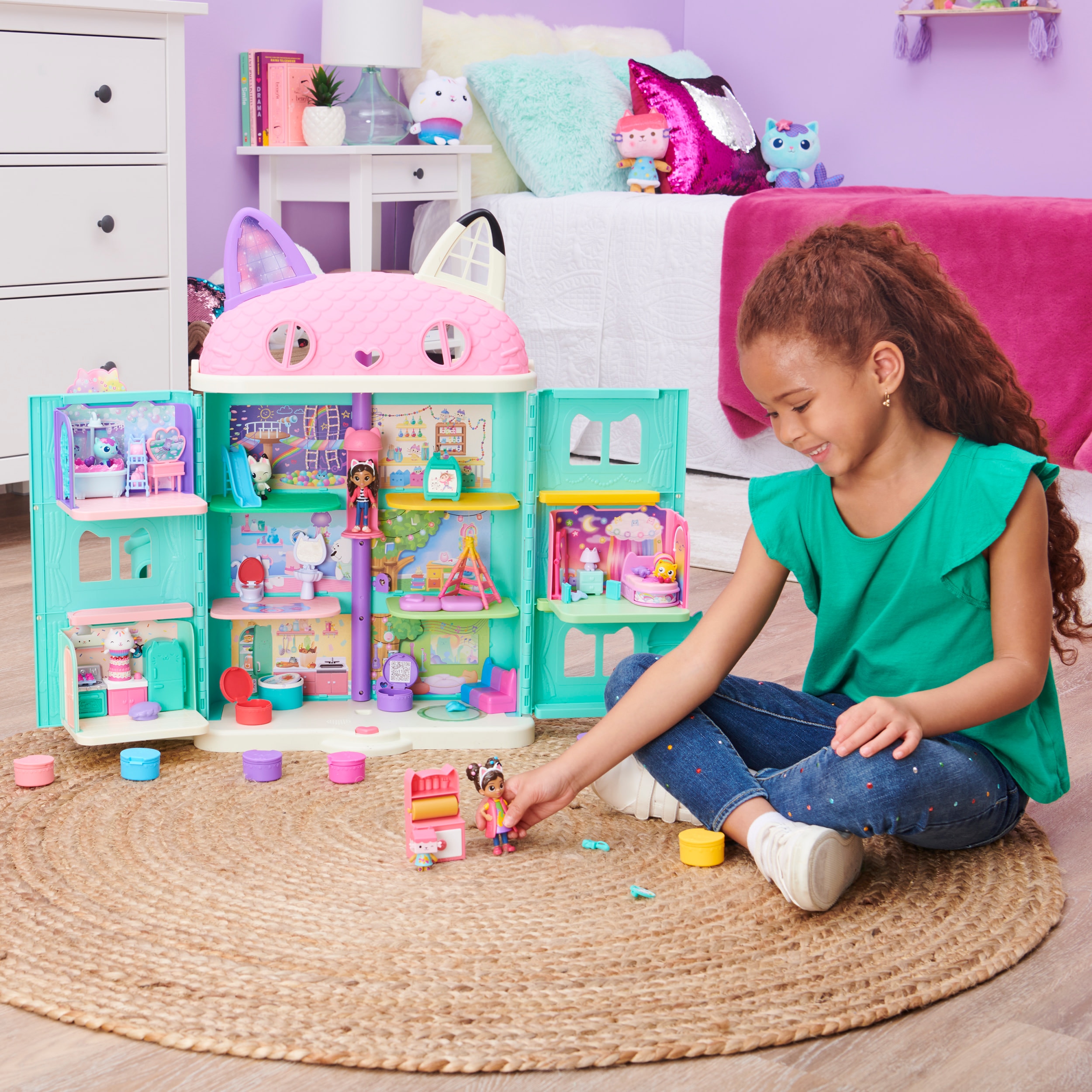 Estúdio de arte Gabby Gabbys Dollhouse 7