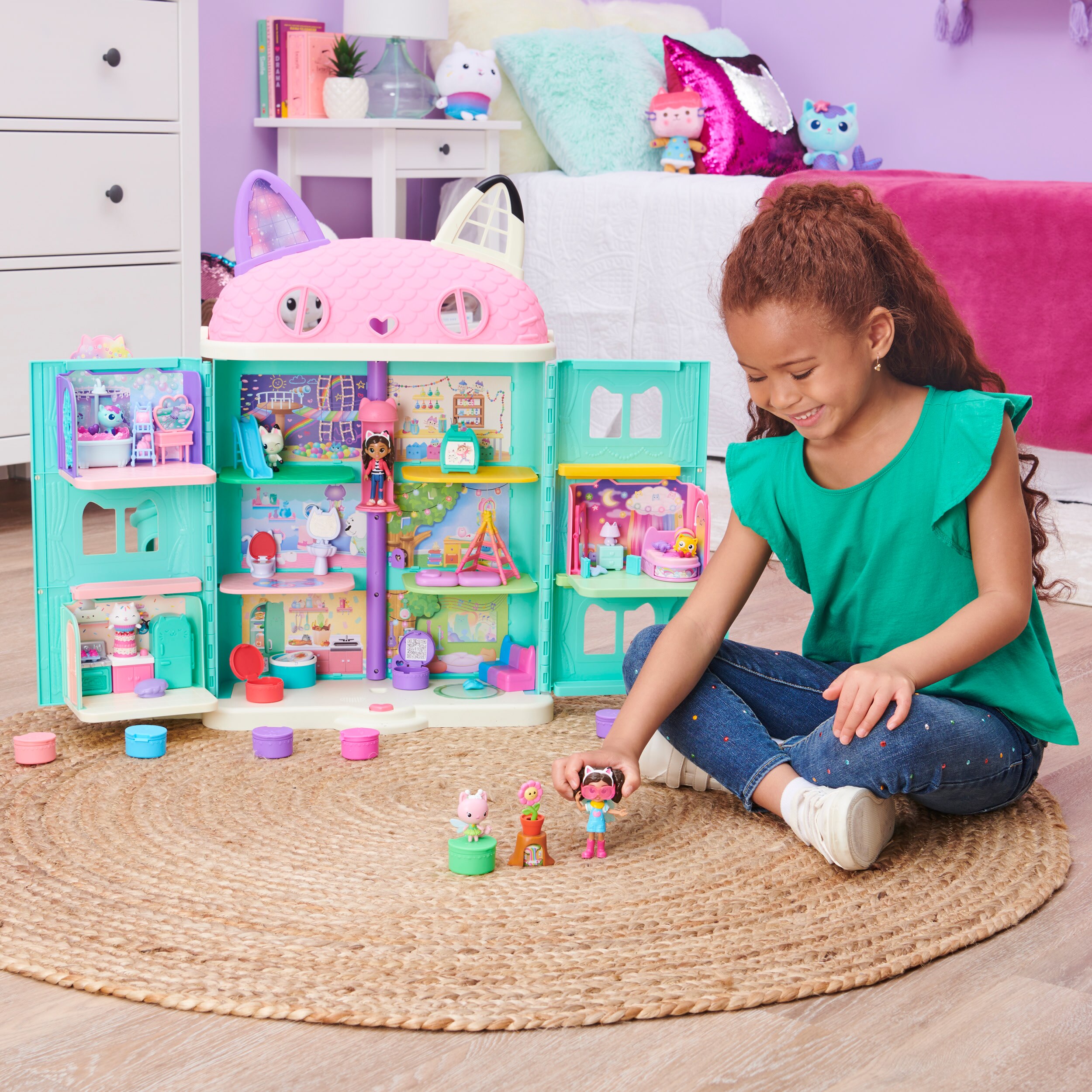 Fiesta en el Jardín de Gabby Gabbys Dollhouse 7