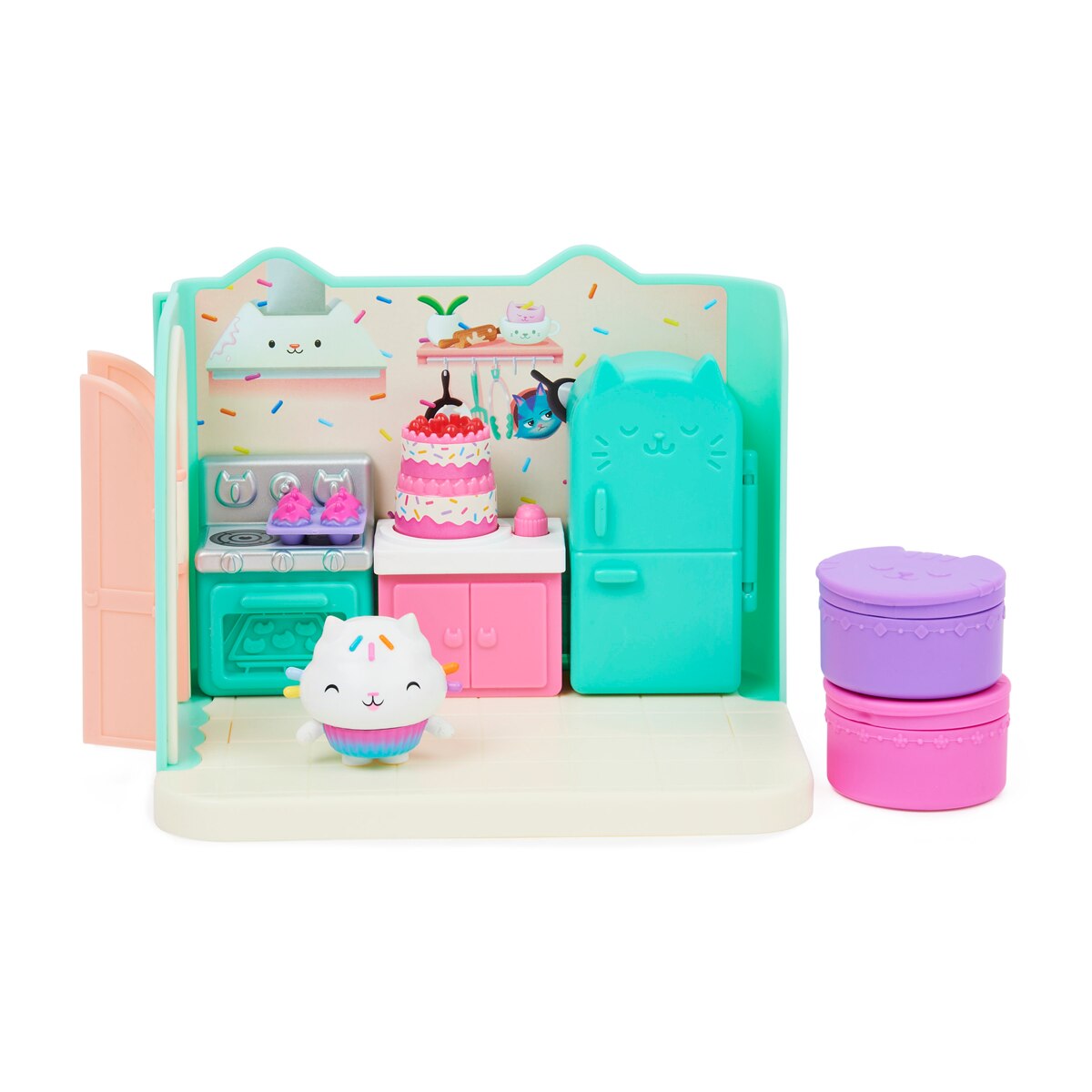 Gabbys Dollhouse – Habitación Deluxe Cocina de Muffin Gabby’s Dollhouse.