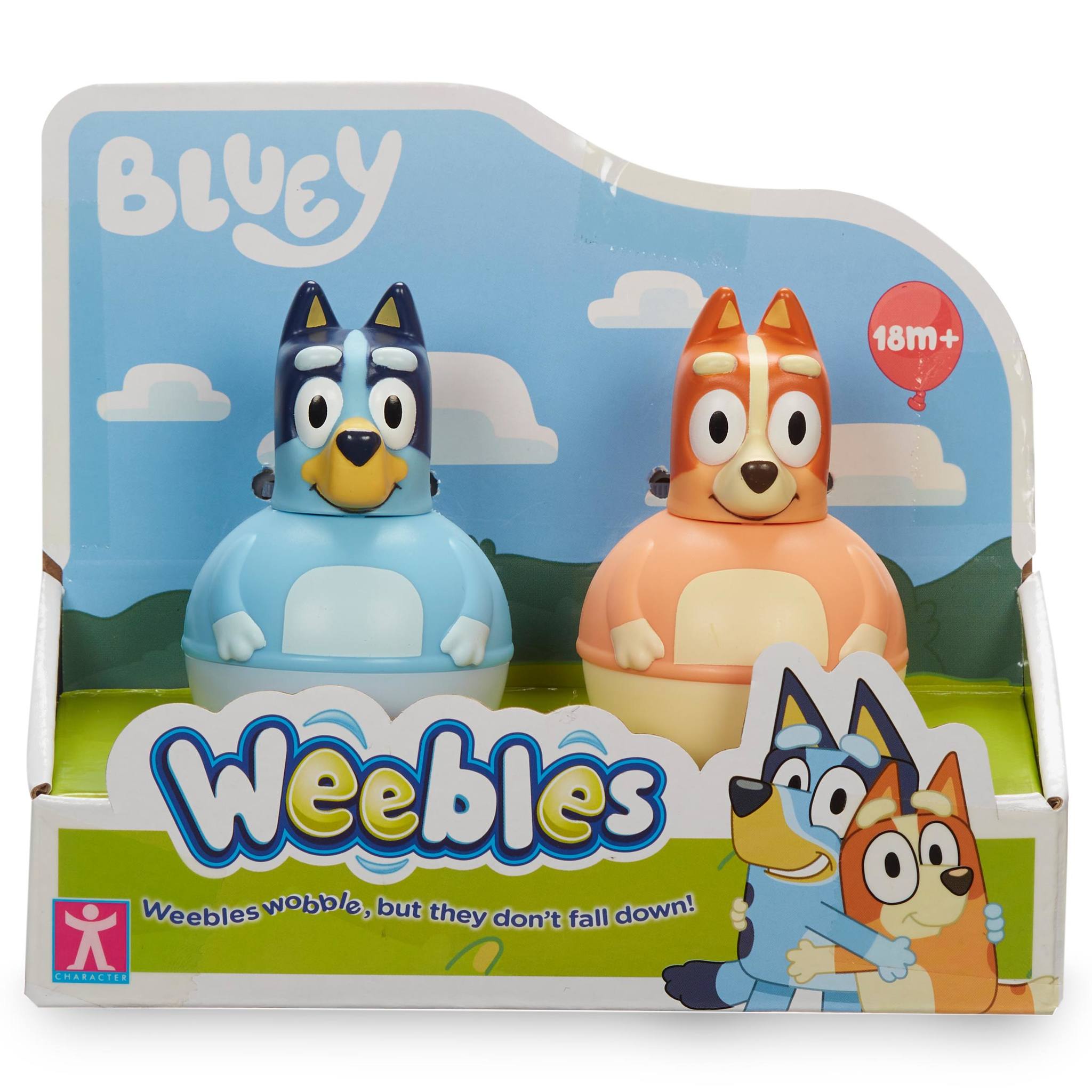 Figuras Weebles  Bluey  Pack 2 2