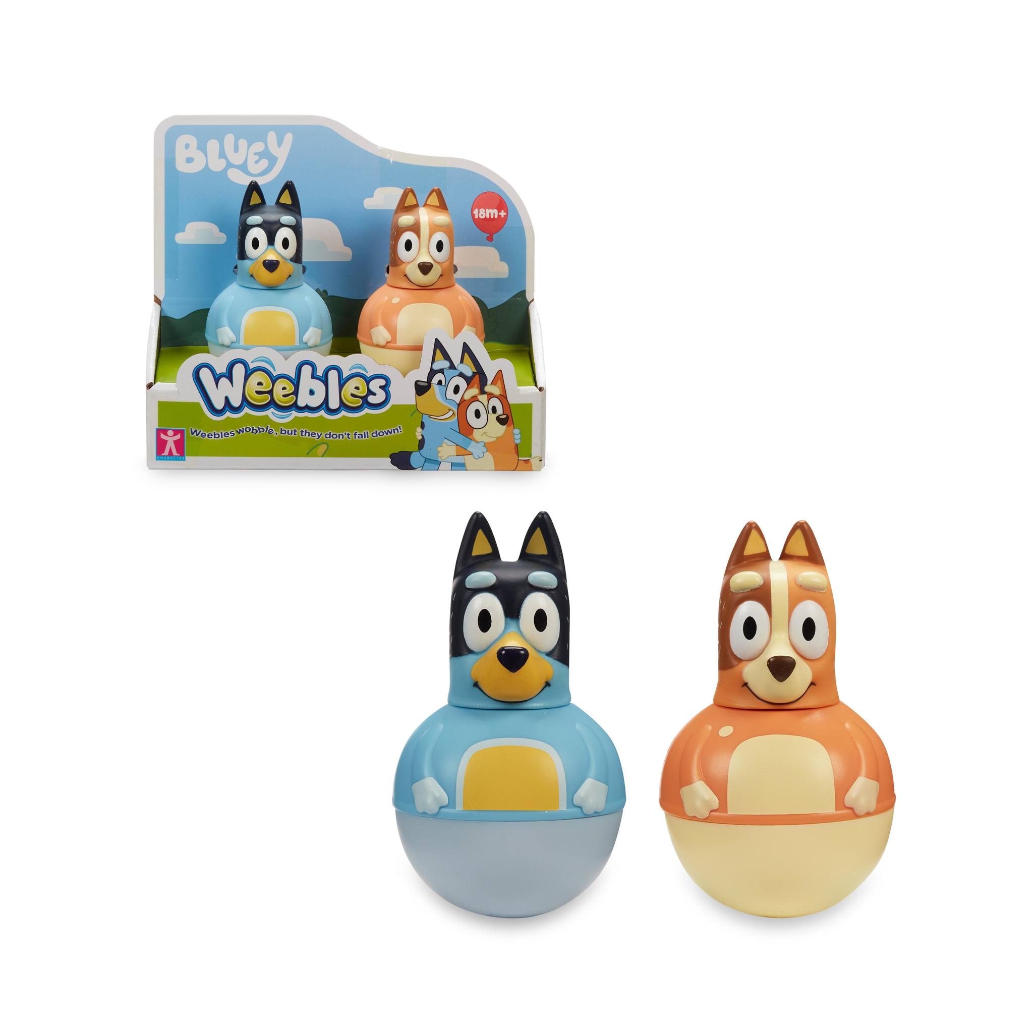 Figuras Weebles  Bluey  Pack 2 4