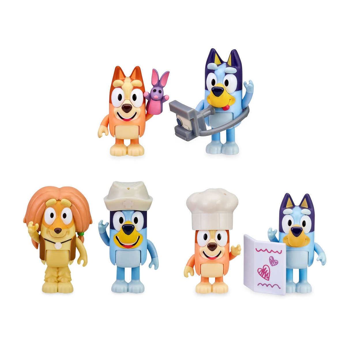 Imagen 0 de Pack de 2 figuras Double Pack Bluey
