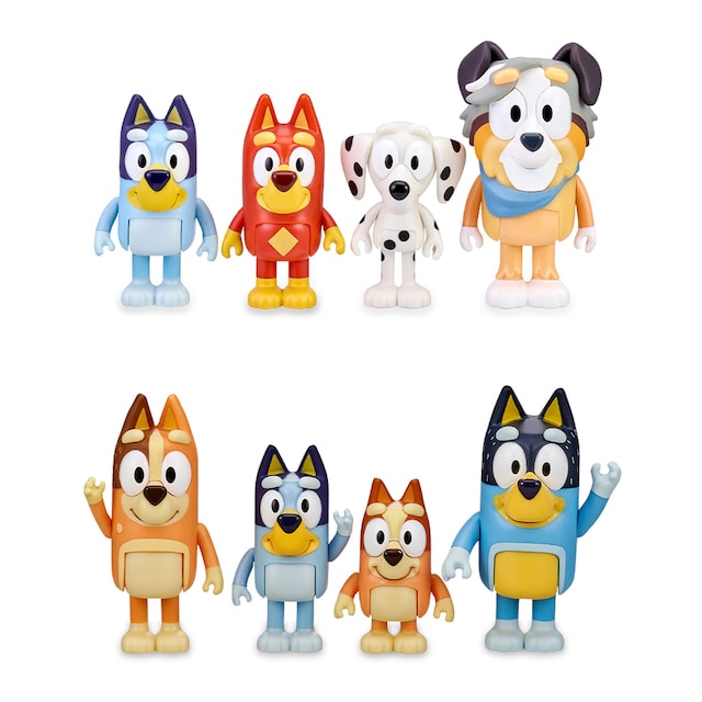 Pack 4 Figuras Bluey