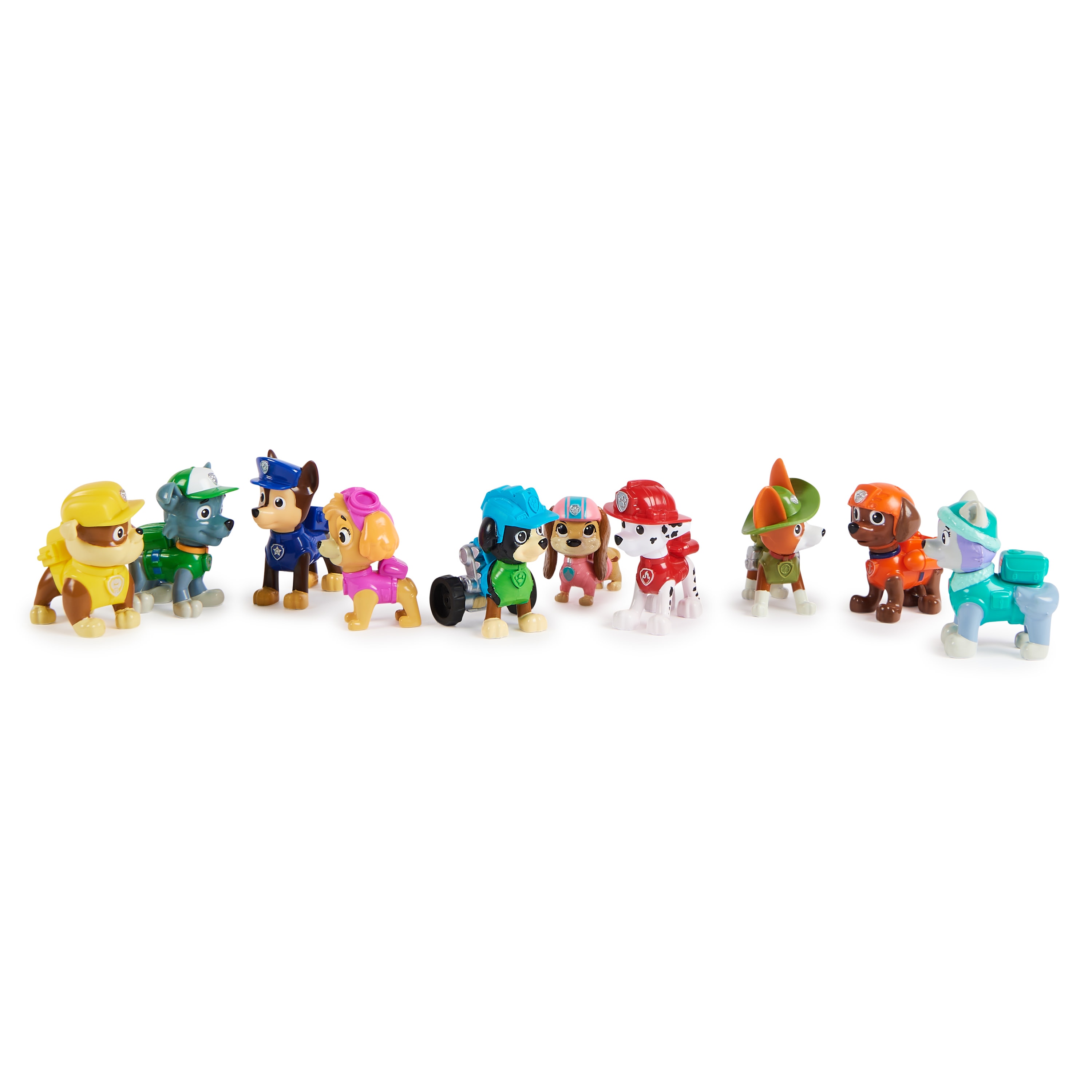 Pack con 10 figuras de acción Paw Patrol coleccionables 3