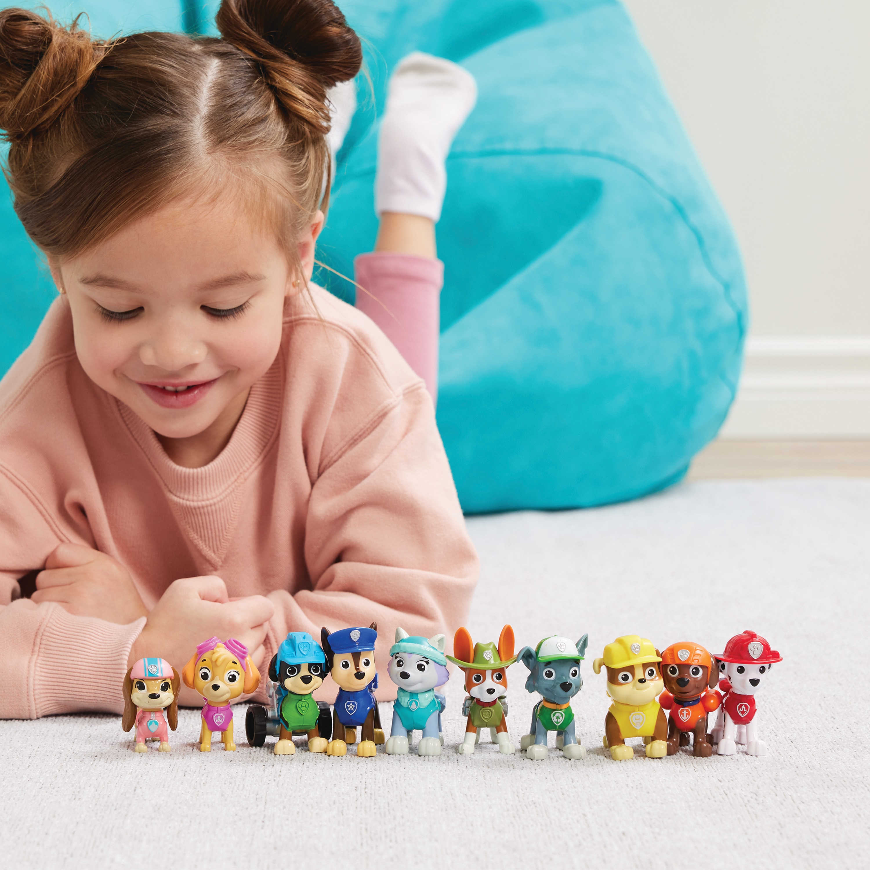 Pack con 10 figuras de acción Paw Patrol coleccionables 4