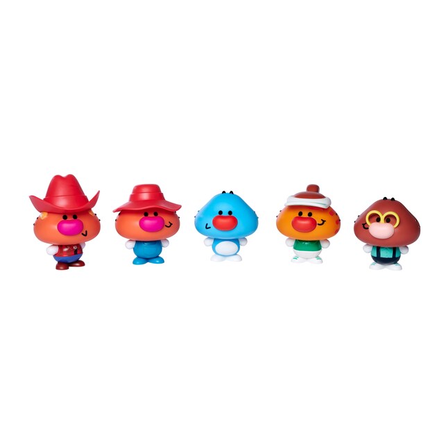 Set de 5 figuras Oggy Ogg