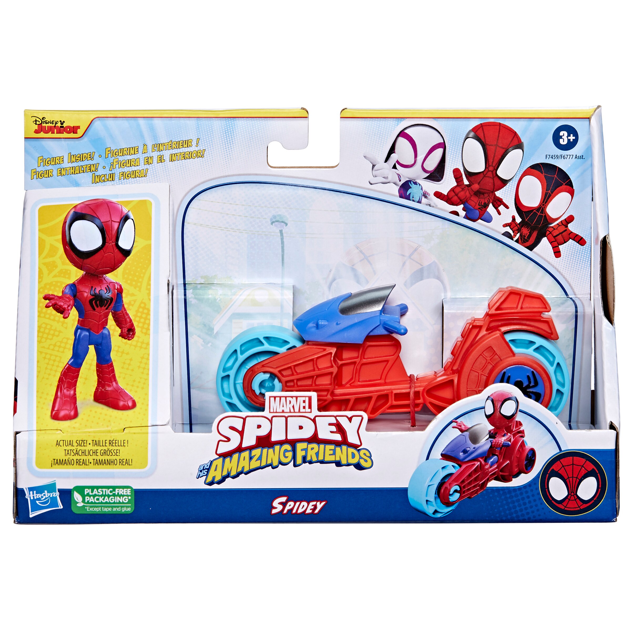 Motocicleta e Figura Spiderman Marvel 2