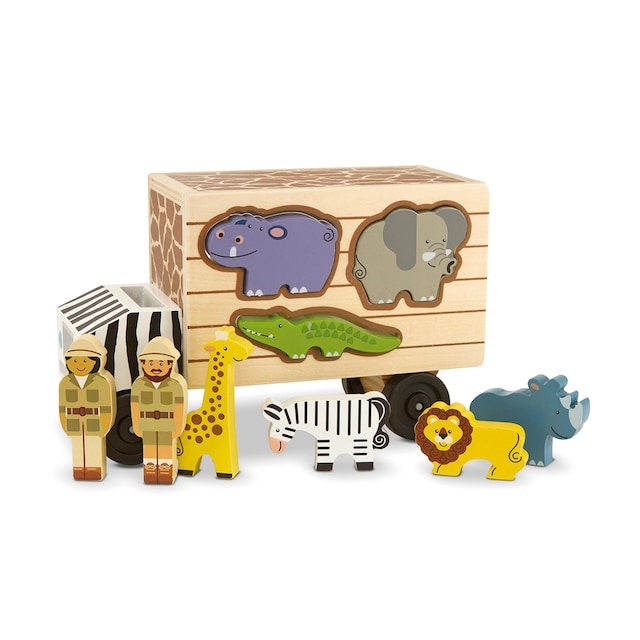 Imagen 0 de Camion de Rescate Safari Madera Melissa & Doug