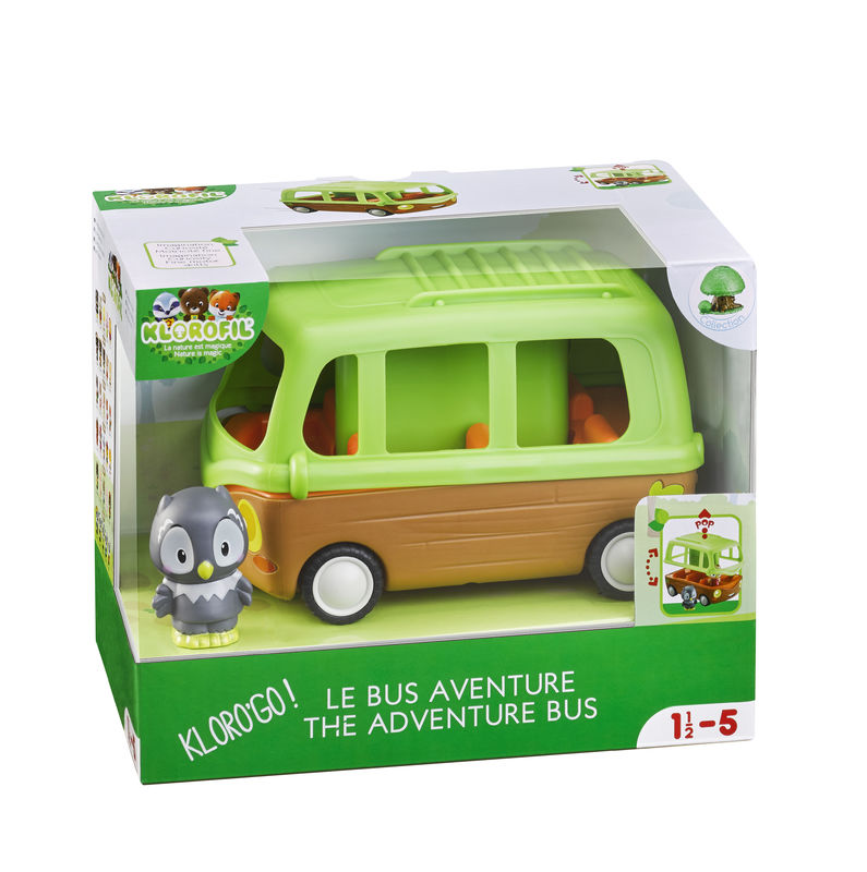 Bus aventura con una figura Klorofil 2