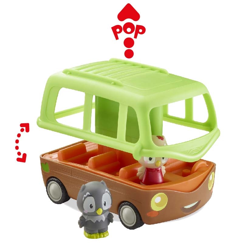 Bus aventura con una figura Klorofil 5