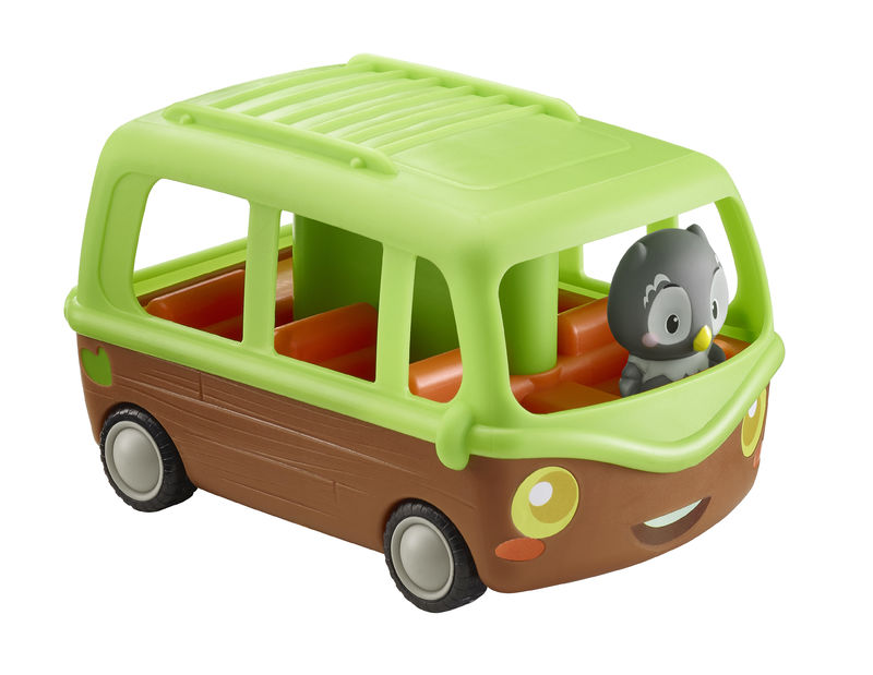 Bus aventura con una figura Klorofil 6