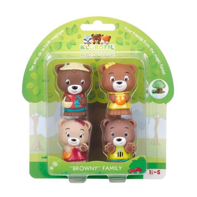 Imagen 0 de Familia Browny set de 4 Klorofil