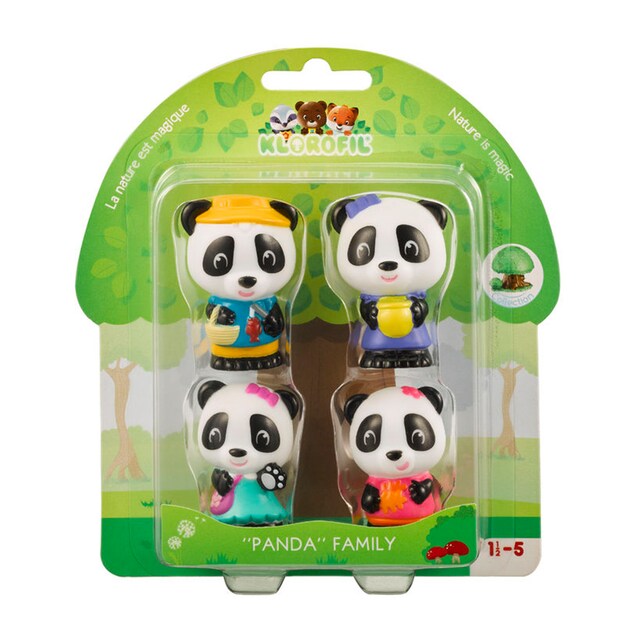 Imagen 0 de Familia Panda set de 4 Klorofil