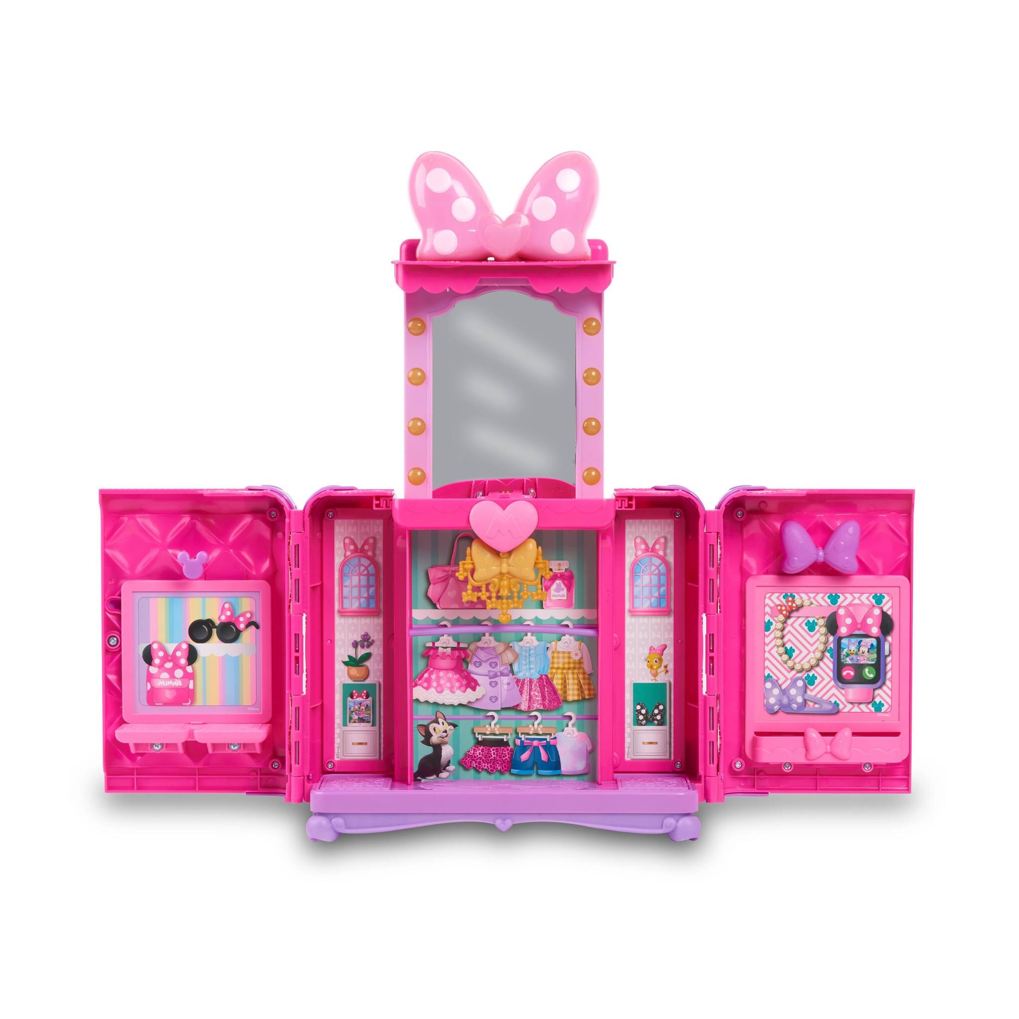 Playset Glam & Glow Minnie Mouse Famosa 2