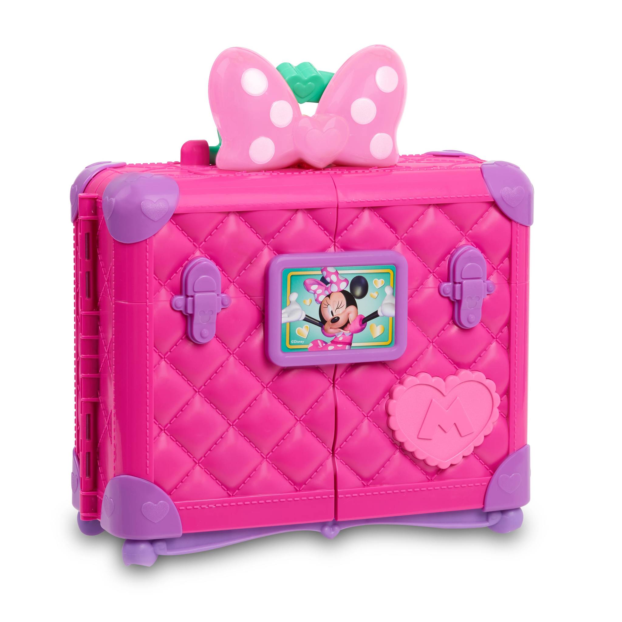 Playset Glam & Glow Minnie Mouse Famosa 4