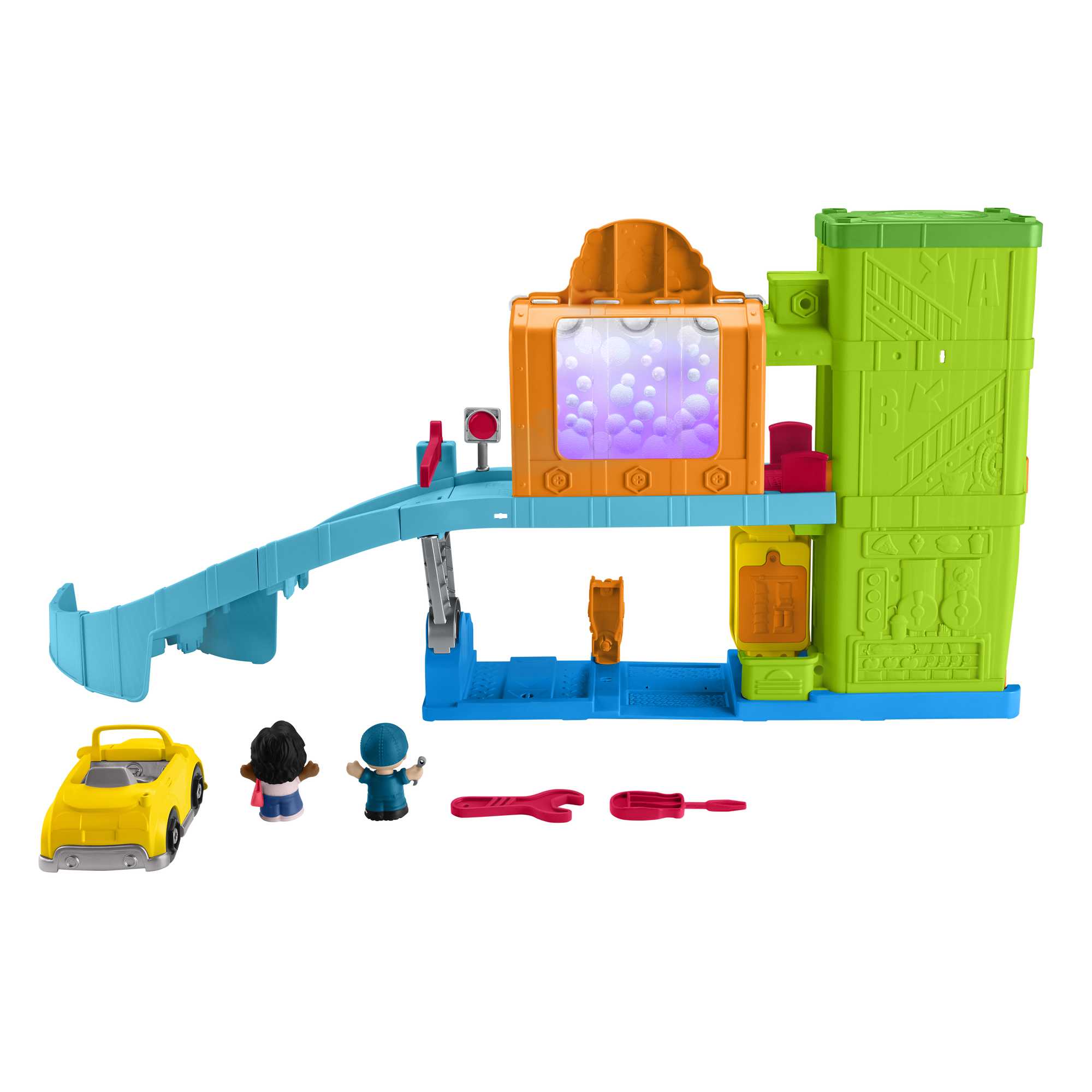 Set de juego Garaje aprendizaje Little People Fisher-Price 3