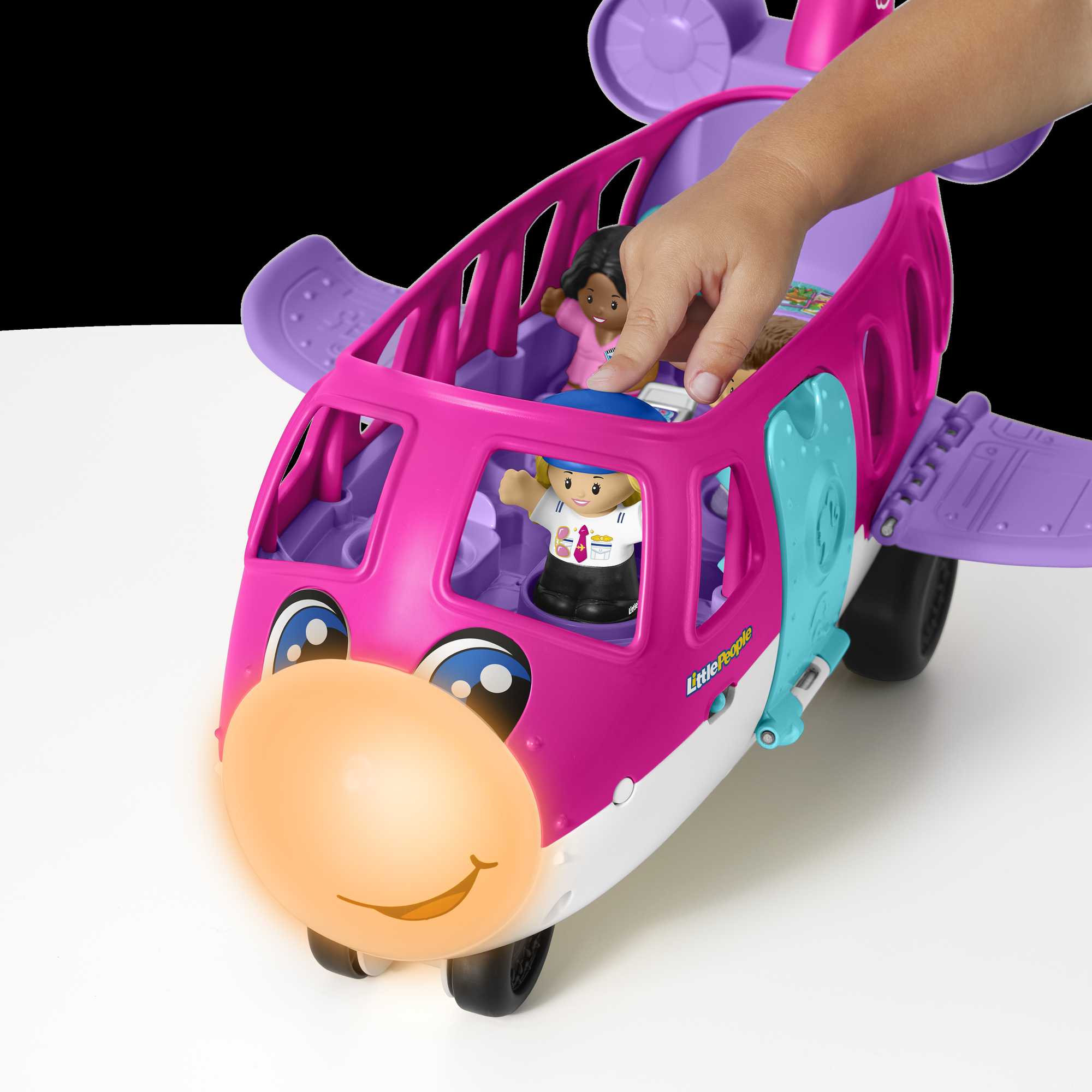 Avión de ensueño con 3 figuras Barbie Little People Barbie Avión Fisher-Price 2