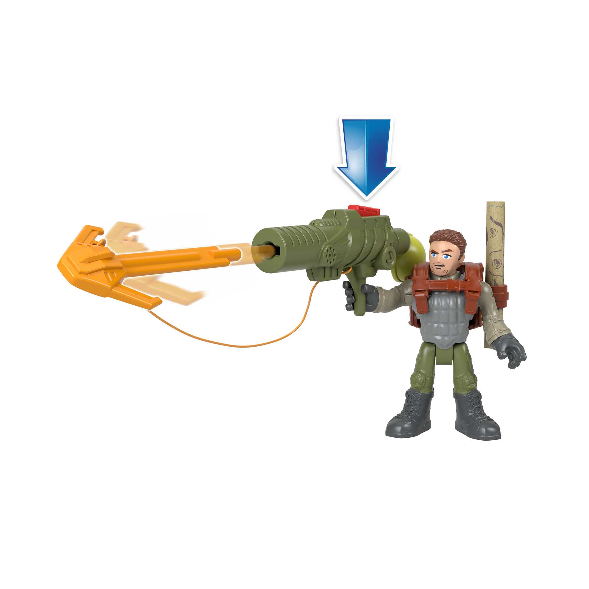 Pack Rastreo de dinousarios Jurassic World Imaginext Fisher-Price 3