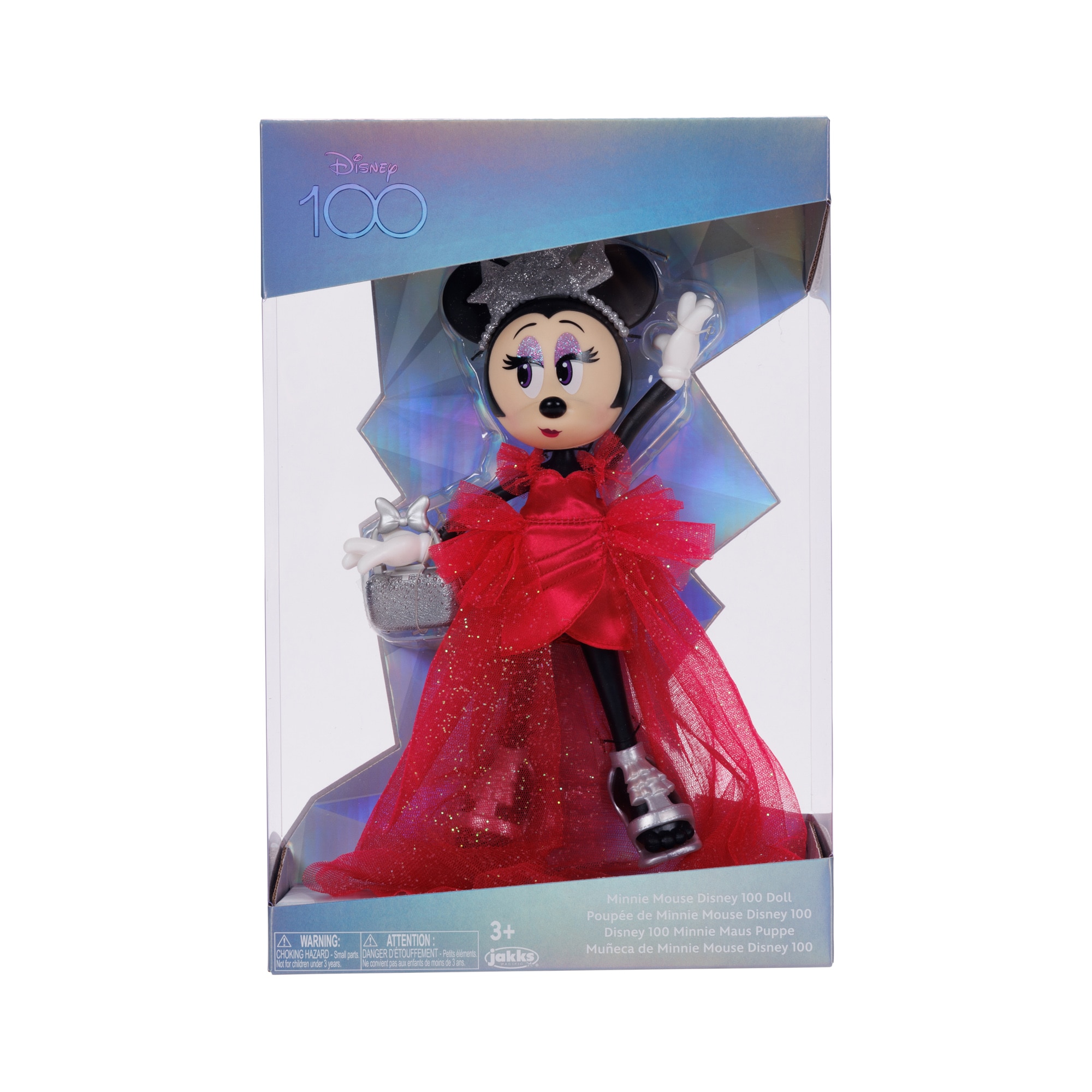Muñeca Minnie Mouse 25 cm Edición especial Disney 100 Aniversario Jakks Pacific 4