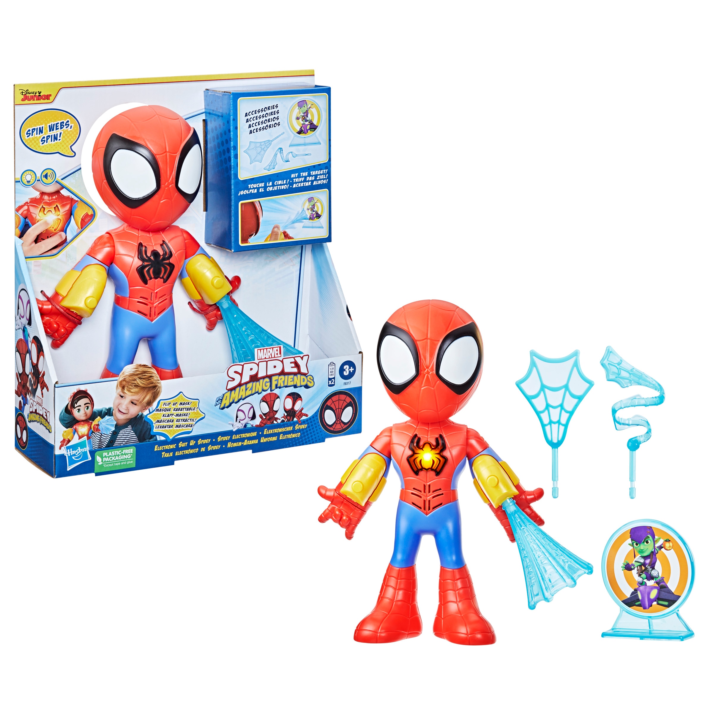 Figura electrónica Spidey Hasbro 2