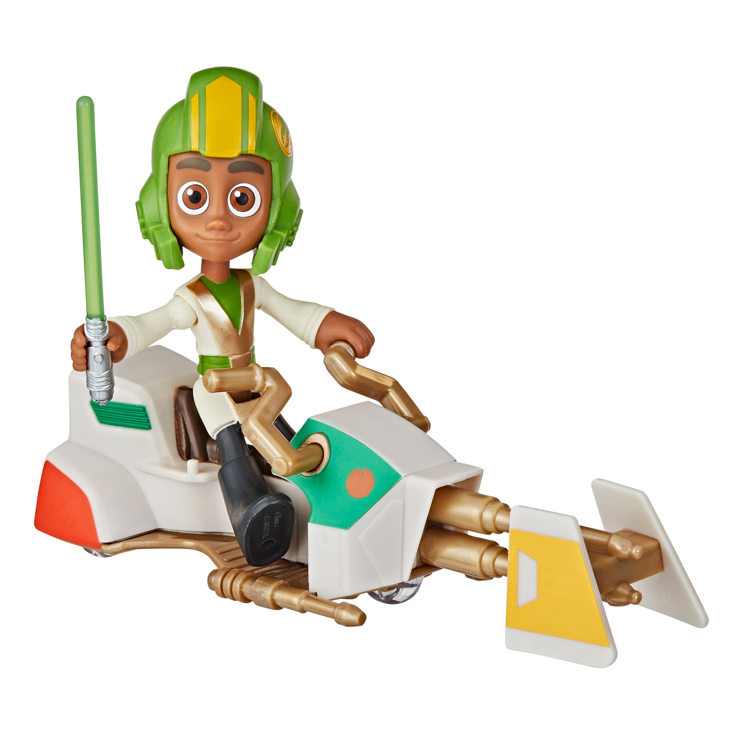 Figuras de acción surtidas con moto Speeder Young Jedi Star Wars Hasbro 9