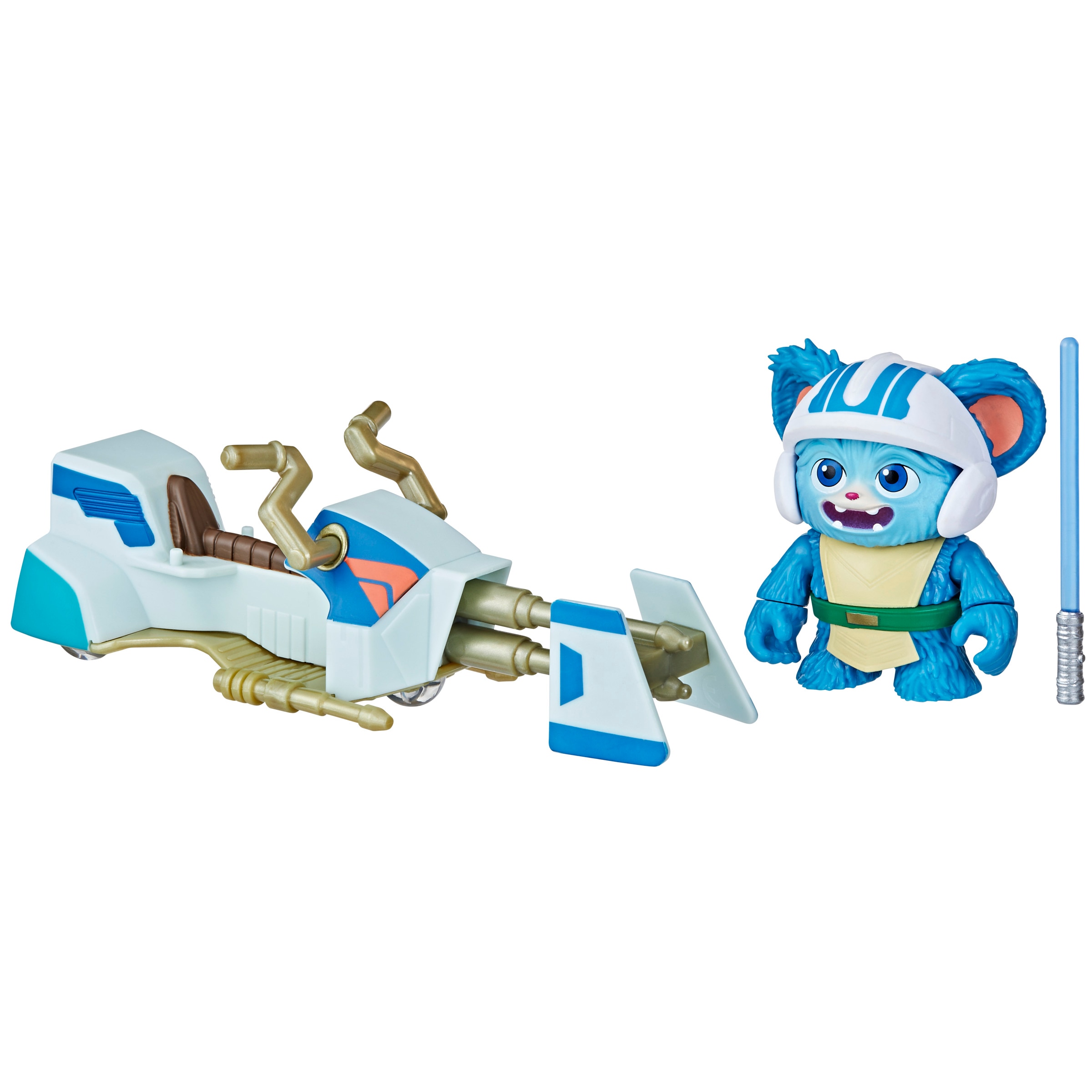 Figuras de acción surtidas con moto Speeder Young Jedi Star Wars Hasbro 15