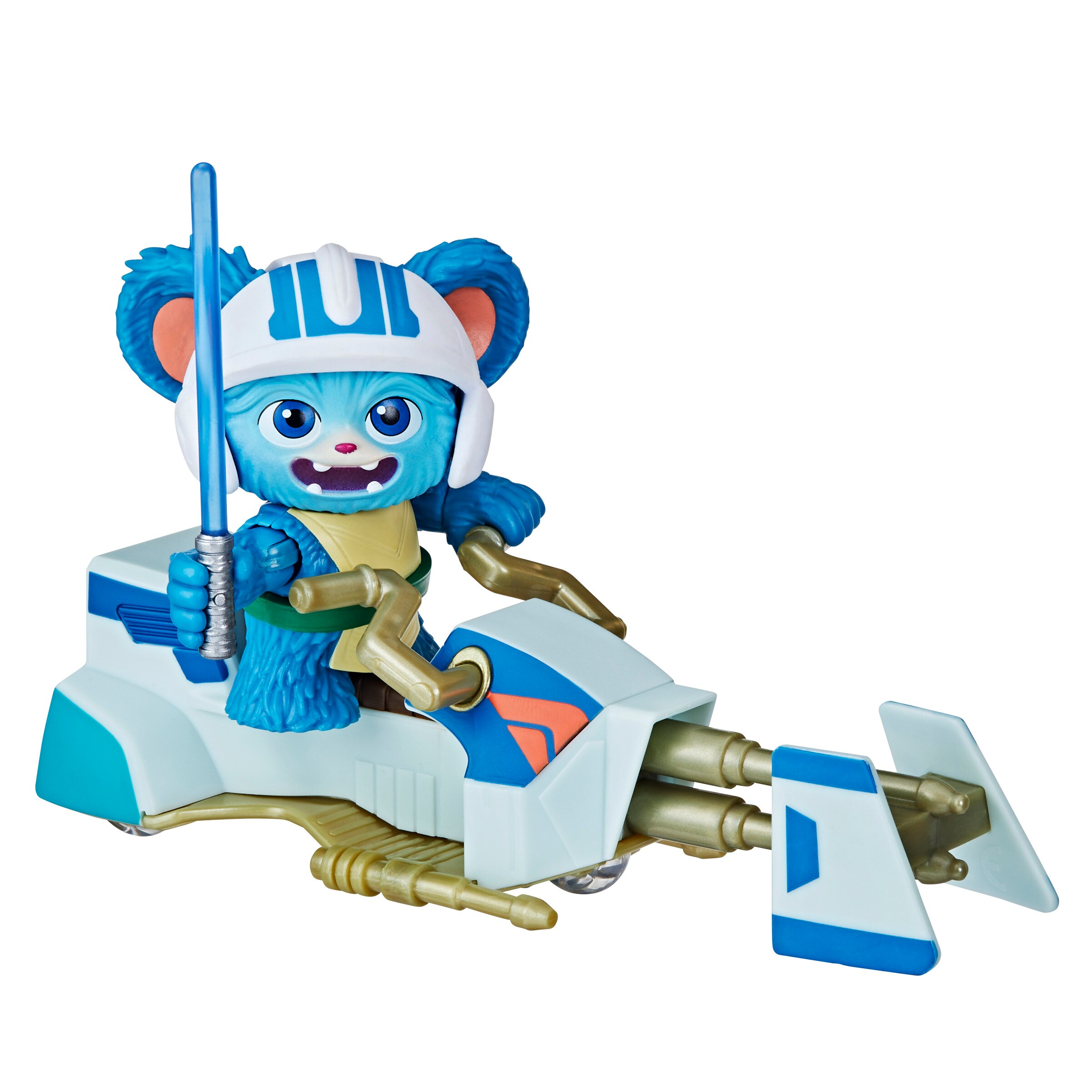Figuras de acción surtidas con moto Speeder Young Jedi Star Wars Hasbro 17
