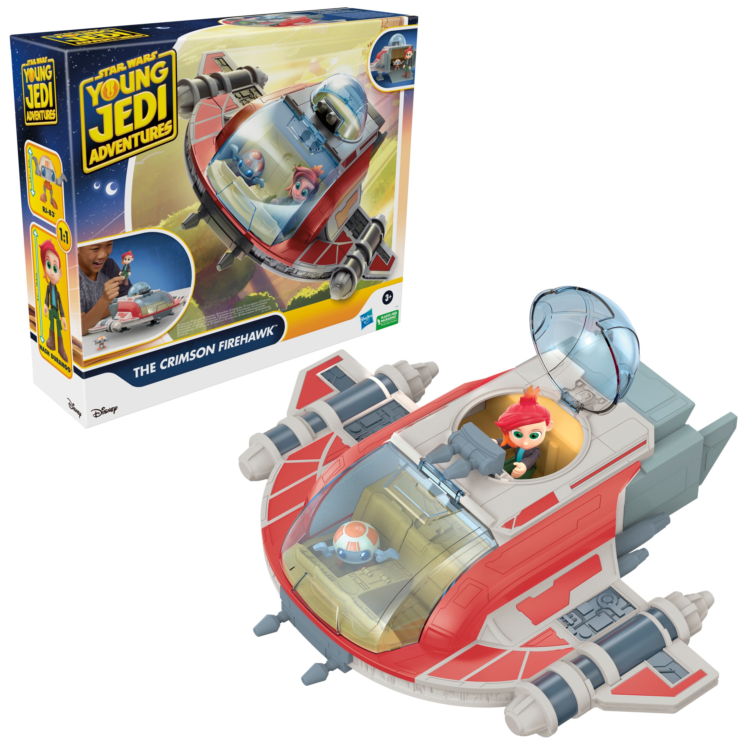 Nave The Crimson Firehawk Young Jedi Star Wars Hasbro 2