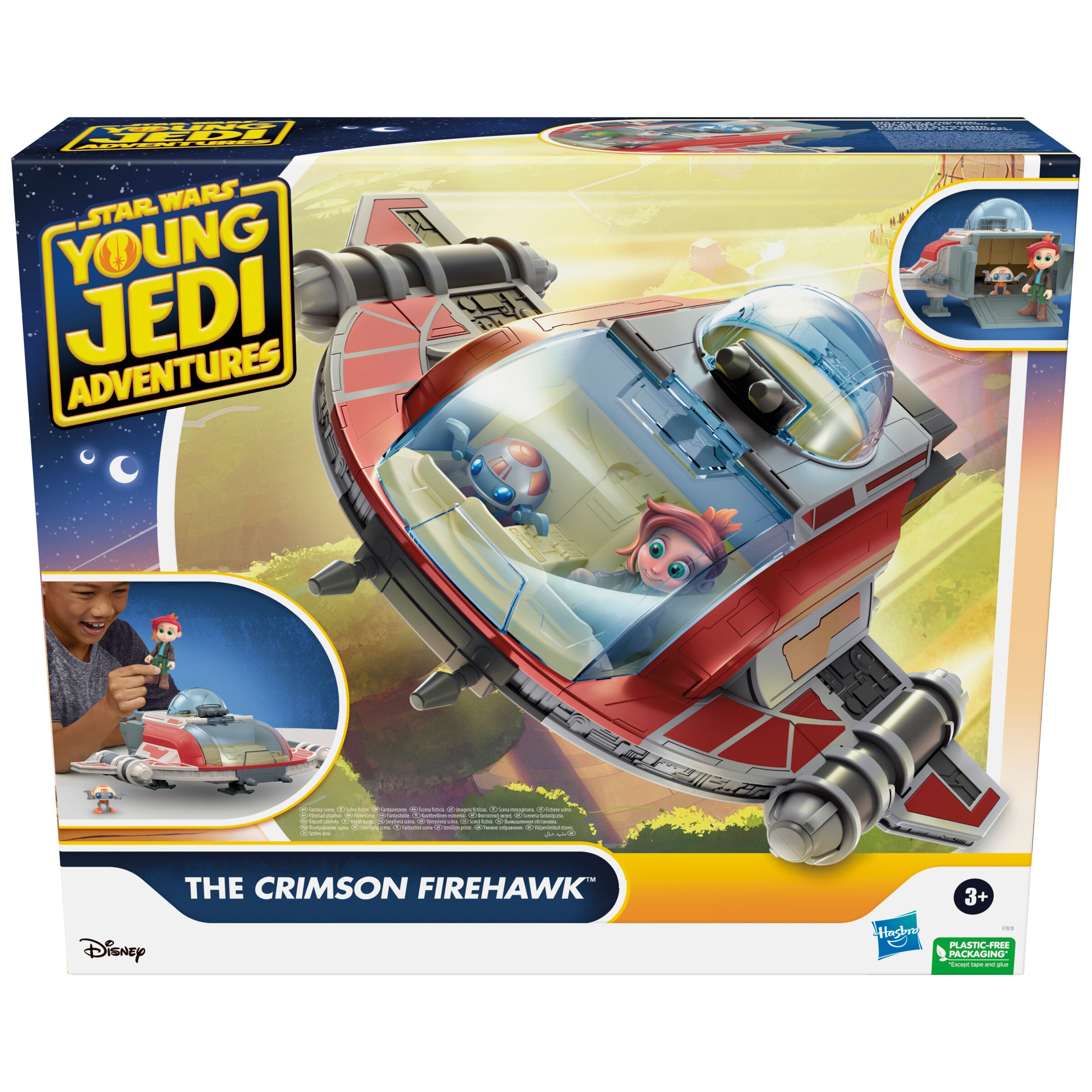 Nave The Crimson Firehawk Young Jedi Star Wars Hasbro 3