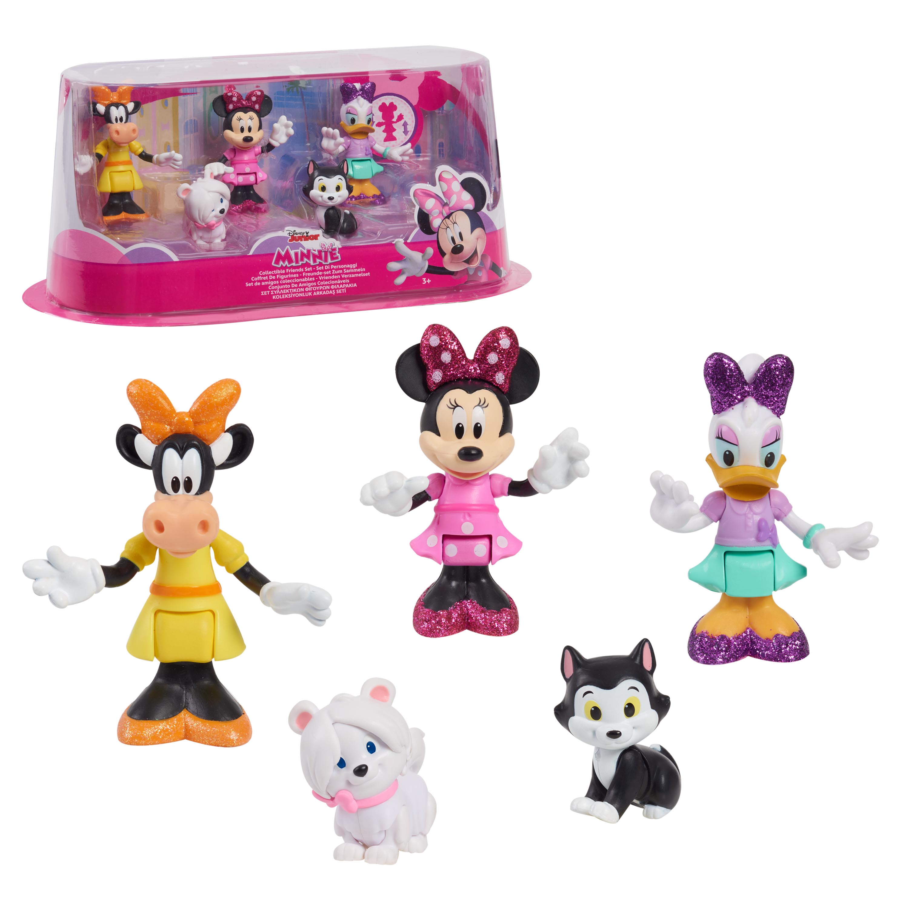 Set 5 Figuras Articuladas Minnie Mouse 2