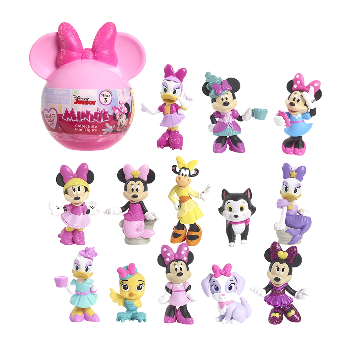 Imagen 0 de Figuras en Cápsula Minnie Mouse modelos surtidos