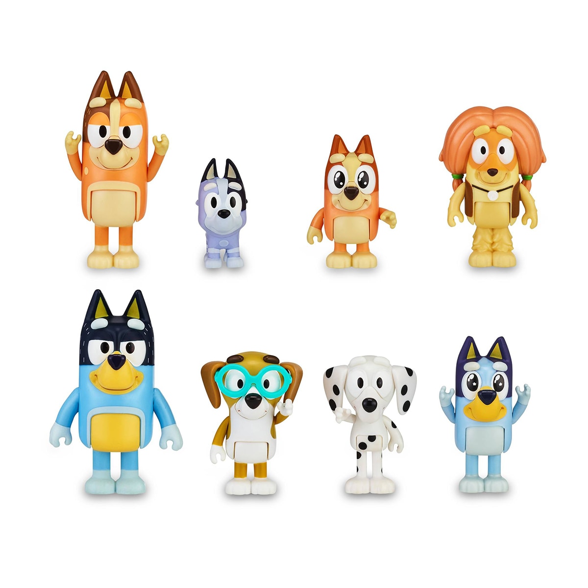 Pack 8 Figuras Bluey 1