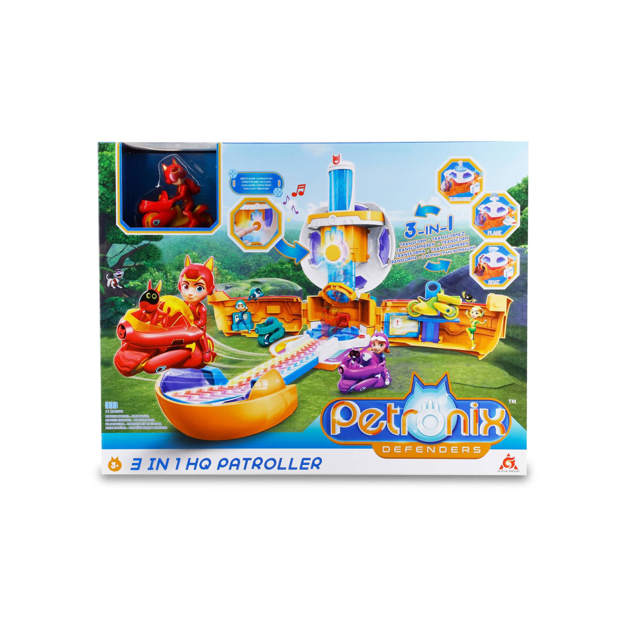 Petronix - Headquarter 3 en 1 Playset 2
