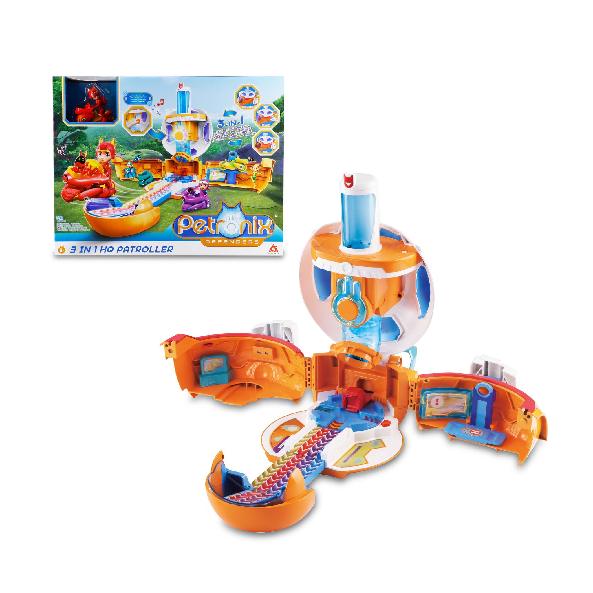 Petronix - Headquarter 3 en 1 Playset 3