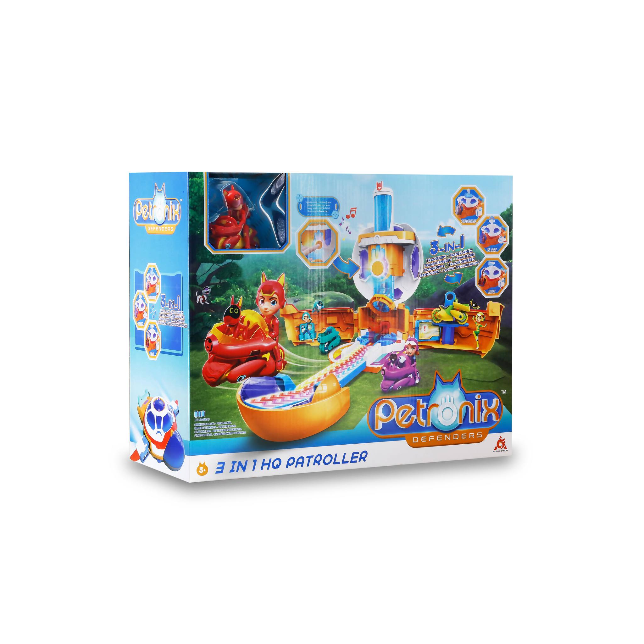 Petronix - Headquarter 3 en 1 Playset 8