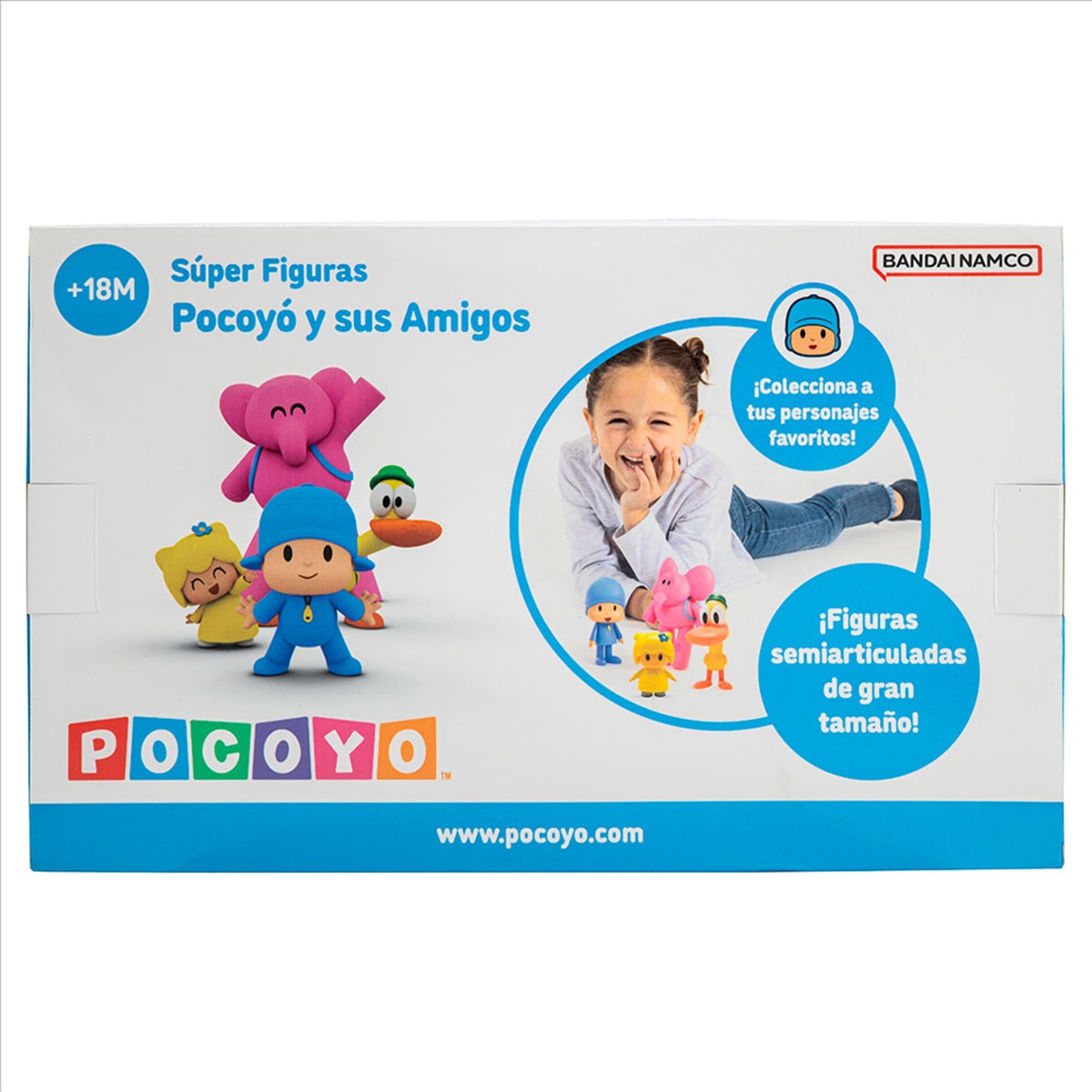 Pack 4 Súper Figuras Pocoyó y sus amigos Bandai 6
