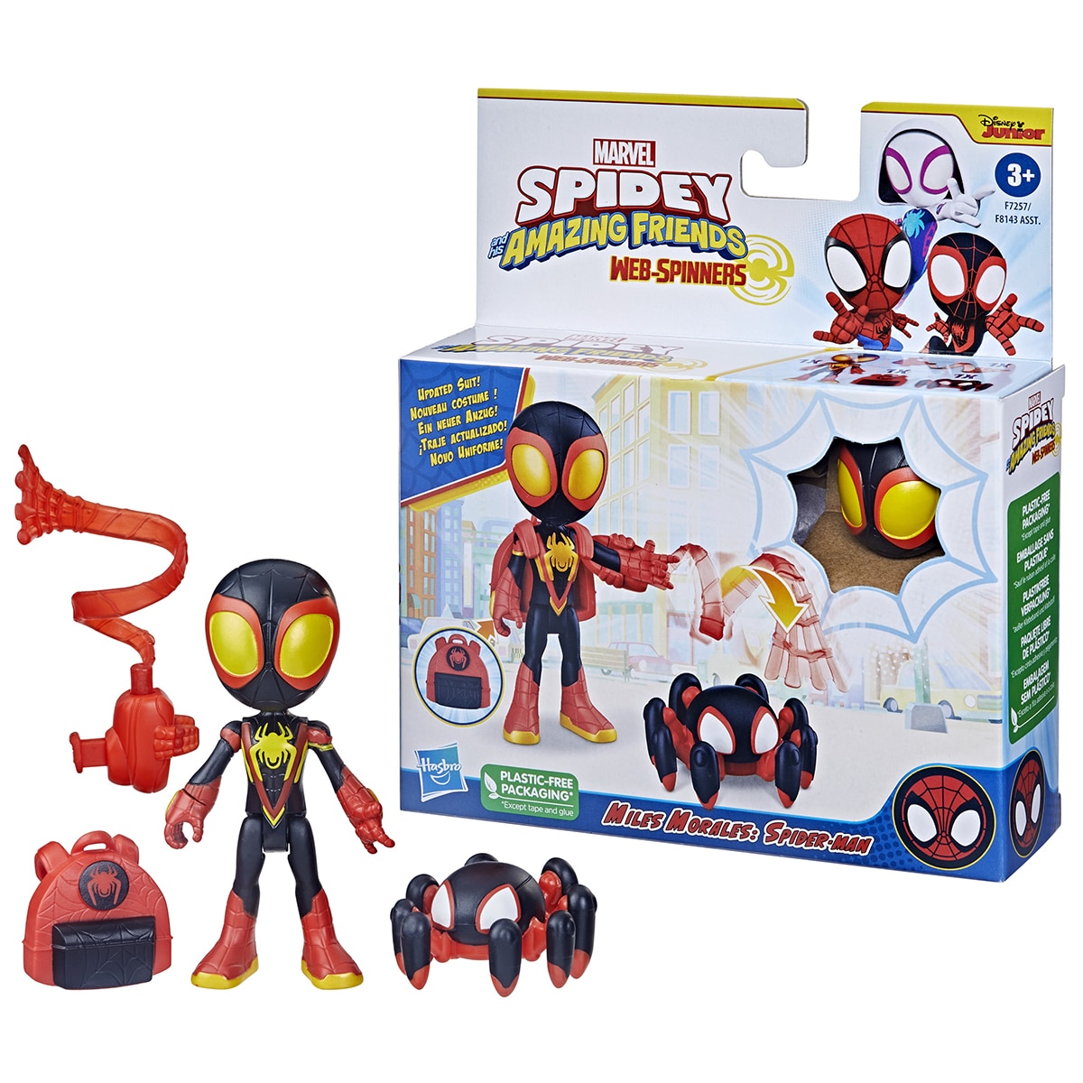 Figura Web-Spinners Spidey Marvel Hasbro 6