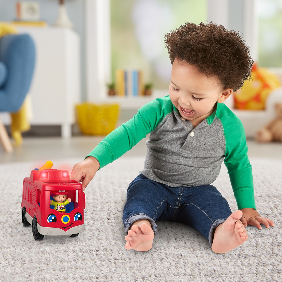 Camión de bomberos Little People Fisher-Price 3