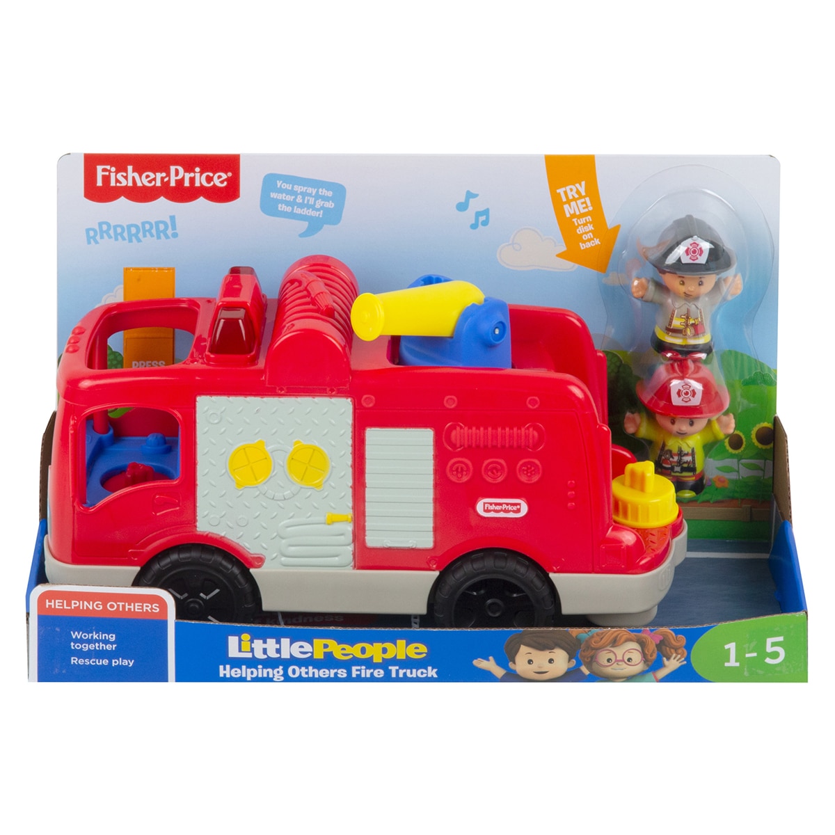 Camión de bomberos Little People Fisher-Price 7