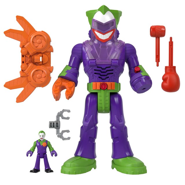 Figuras surtidas Joker y LaffBot DC Super Friends Imaginext Fisher-Price