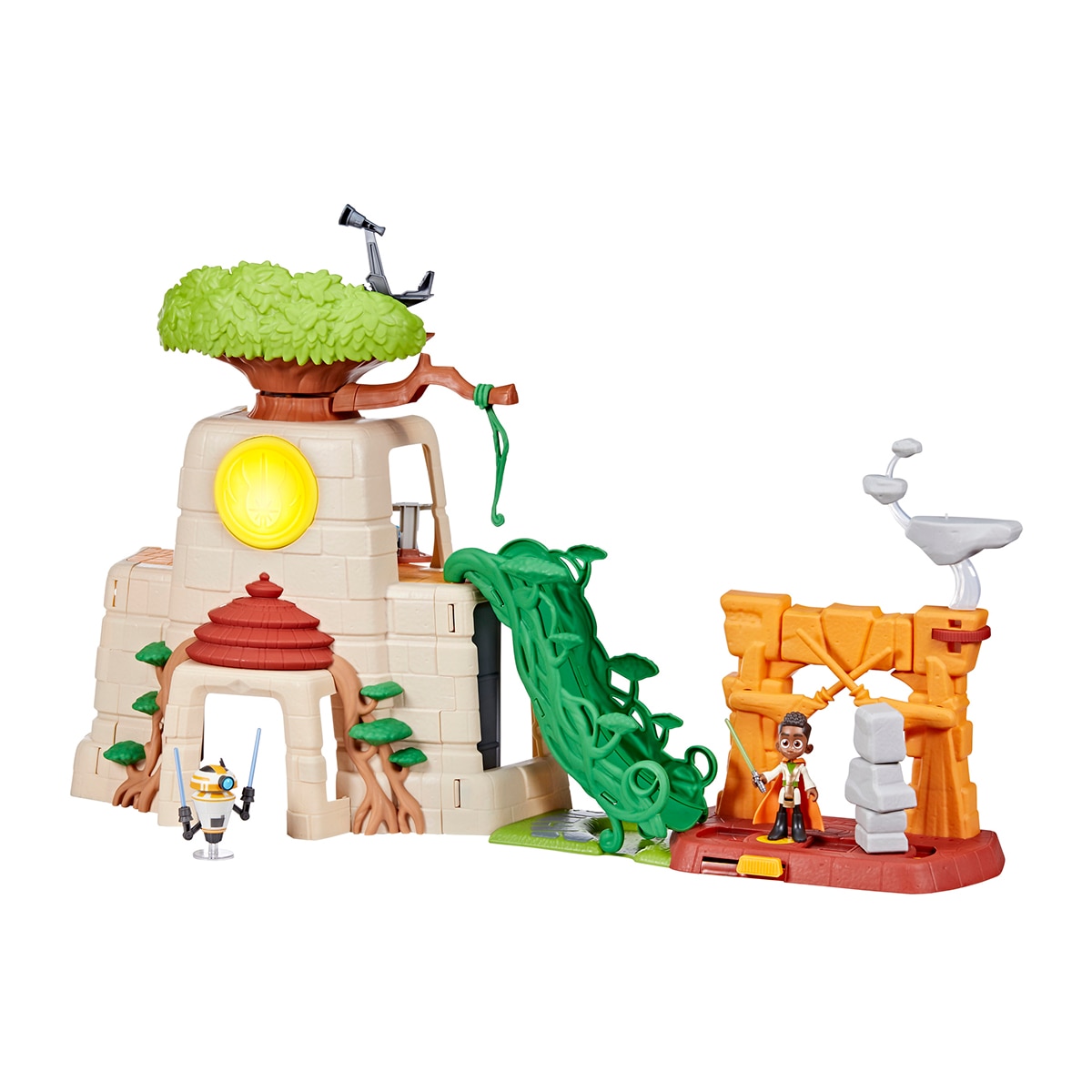 Hasbro – Set de Juego Templo Jedi de Tenoo Star Wars Hasbro.